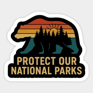 Protect-Our-National-Parks Sticker